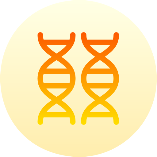 dna Basic Gradient Circular Ícone