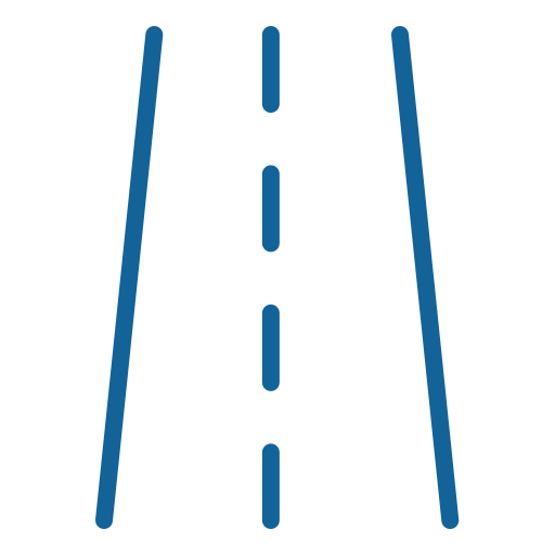 Road Generic Blue icon