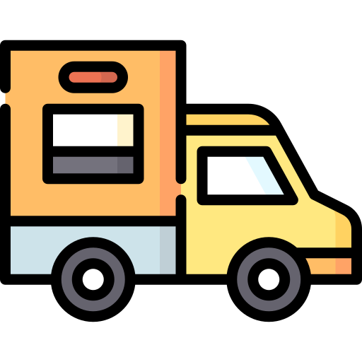 Moving truck Special Lineal color icon