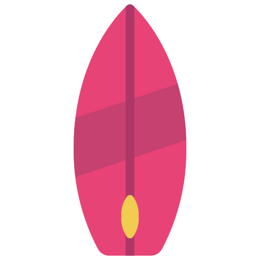 Surfboard Generic Flat icon