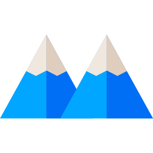 山 Basic Straight Flat icon