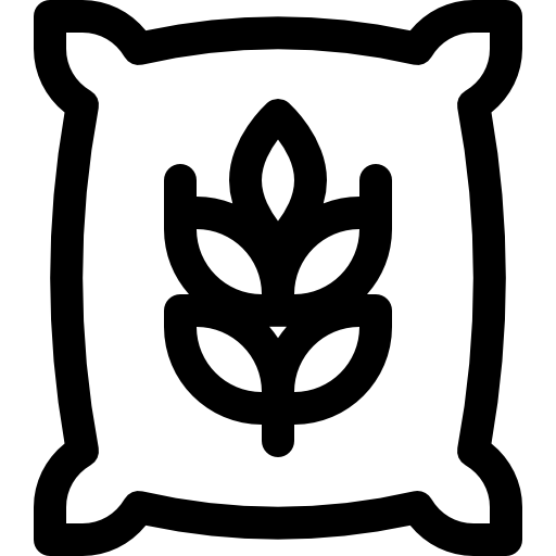 trigo Basic Rounded Lineal Ícone