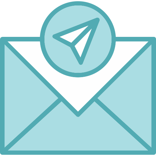 Send mail Generic Blue icon