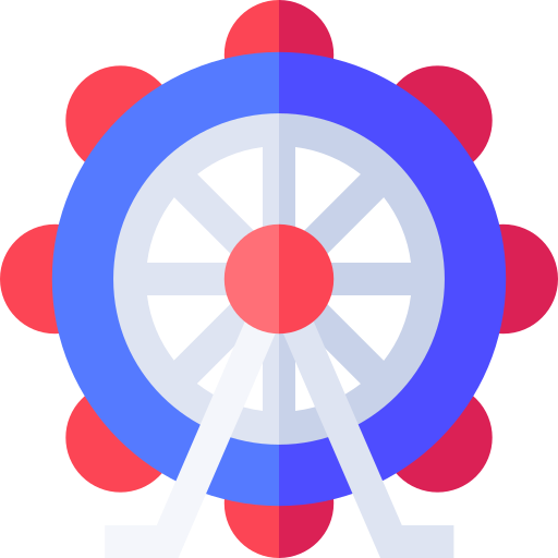 riesenrad Basic Straight Flat icon