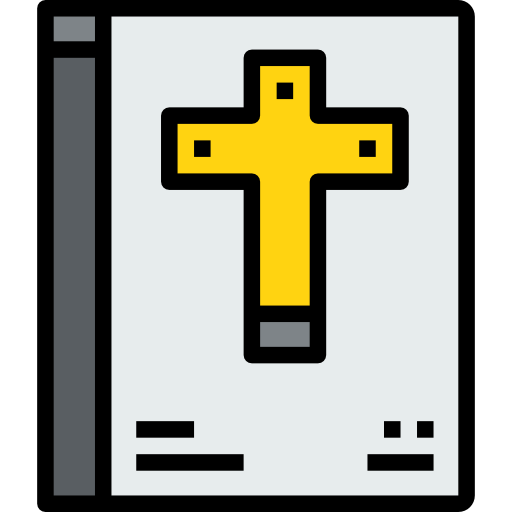 bibel kank Lineal Color icon