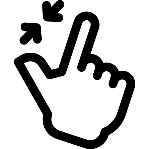 pincer Basic Rounded Lineal Icône