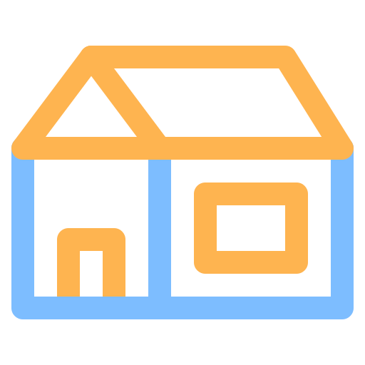 huis Generic Outline Color icoon