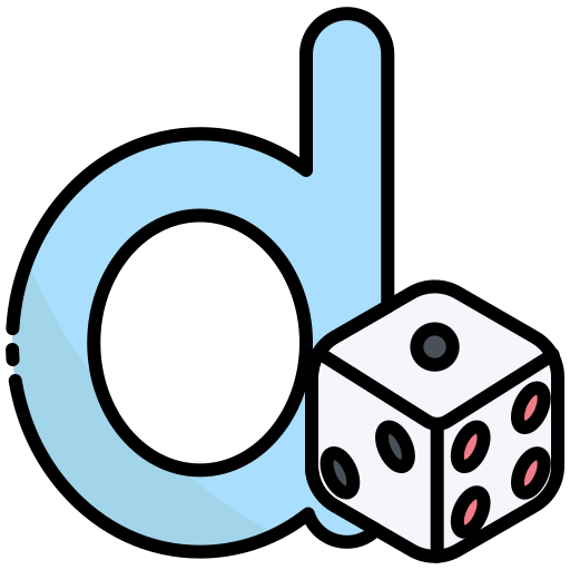 Dice Generic Outline Color icon