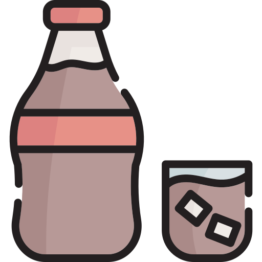 コーラ Generic Outline Color icon