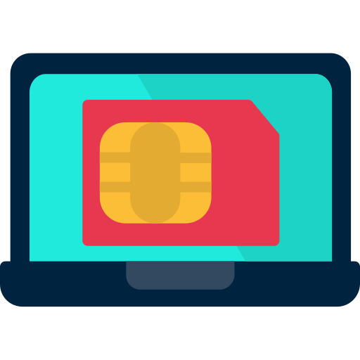 sim karte Generic Flat icon