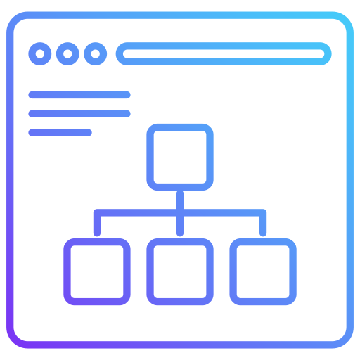 plattegrond Generic Gradient icoon