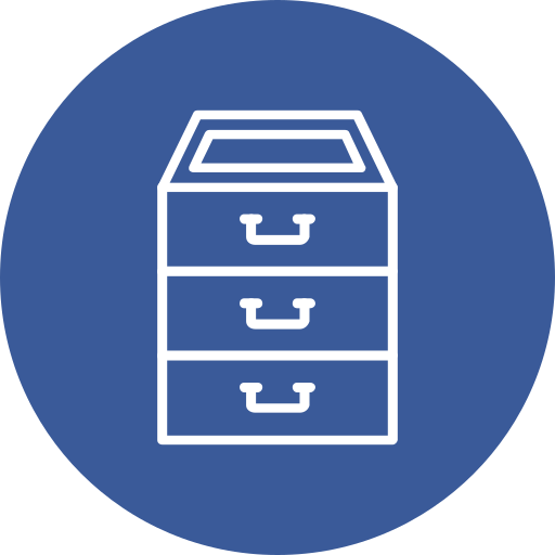 aktenschrank Generic Flat icon