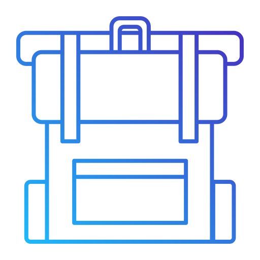 Backpack Generic Gradient icon