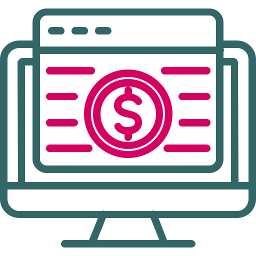 Dollar Generic Outline Color icon