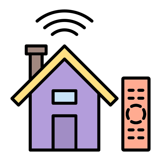 Smart house Generic Outline Color icon