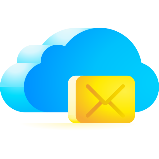 wolke 3D Toy Gradient icon