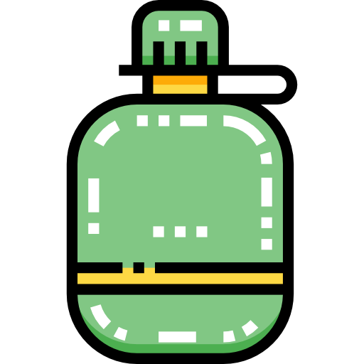 Canteen Detailed Straight Lineal color icon