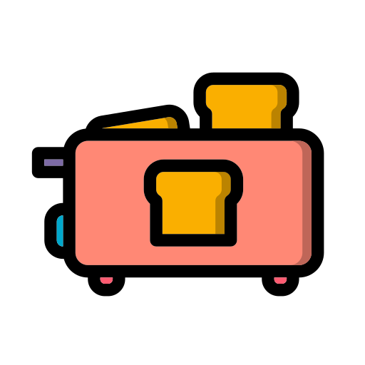 토스터에 Generic Outline Color icon