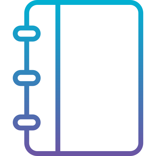 livre Generic Gradient Icône