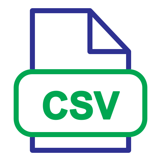 csv Generic Outline Color icon