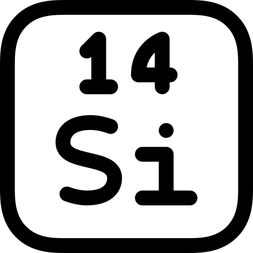 silicio Basic Rounded Lineal icona