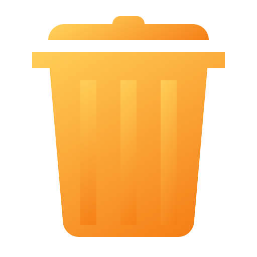 Trash Generic Flat Gradient icon