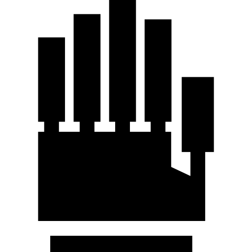 robotica Basic Straight Filled icona