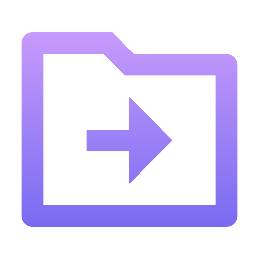 Folder Generic Gradient icon