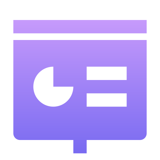 プレゼンテーション Generic Flat Gradient icon