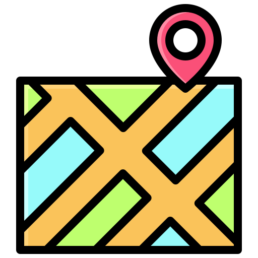 Pin Generic Outline Color icon