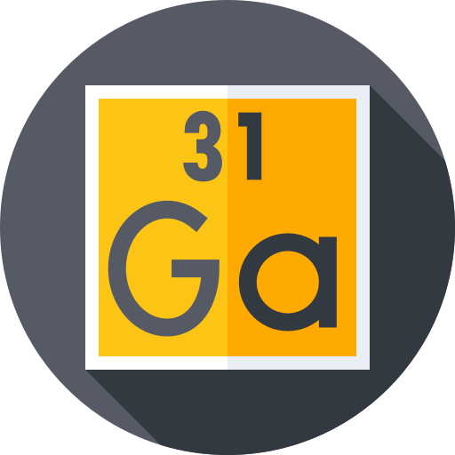 gallium Flat Circular Flat icon