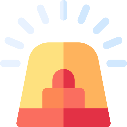 Ambulance Basic Rounded Flat icon