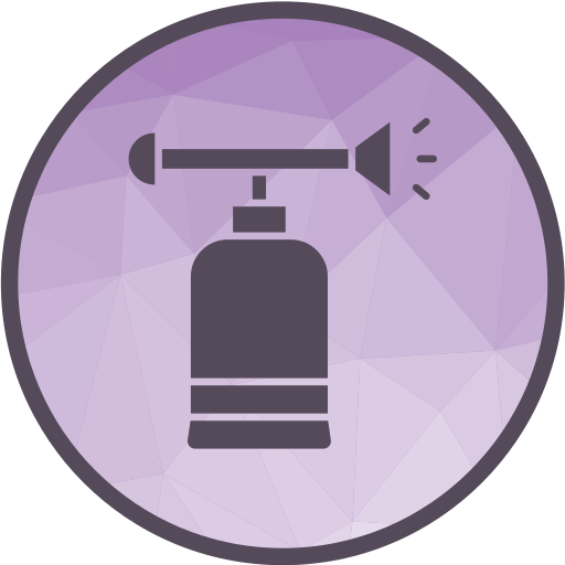 Air horn Generic Outline Color icon