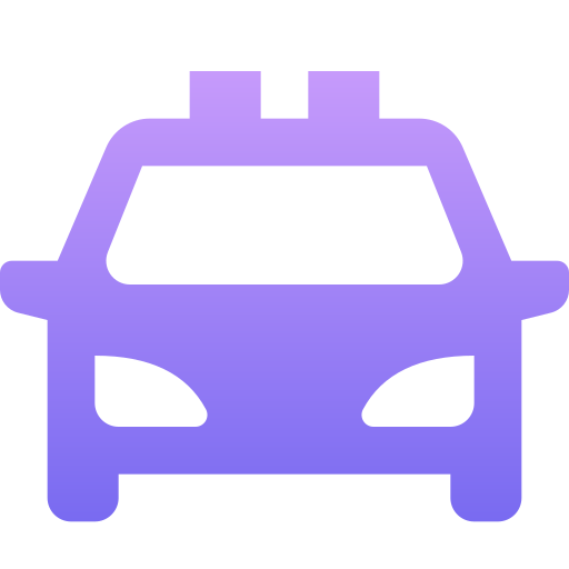 Police car Generic Flat Gradient icon