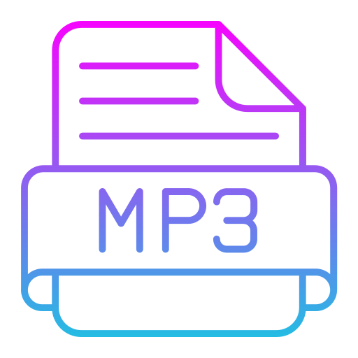 mp3 Generic Gradient icona