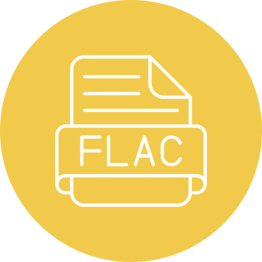 flac Generic Flat icona