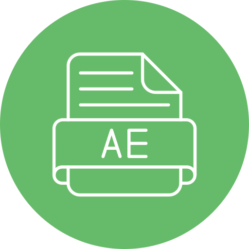 ae Generic Flat icon