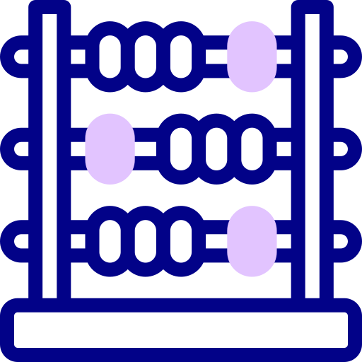 abakus Detailed Mixed Lineal color icon