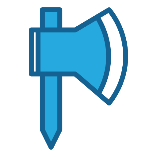 Axe Generic Blue icon