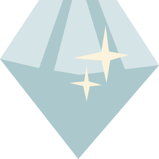 diamant Cartoon Flat icon