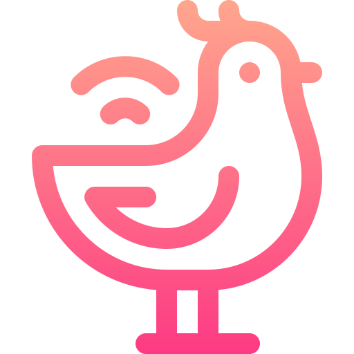 huhn Basic Gradient Lineal color icon