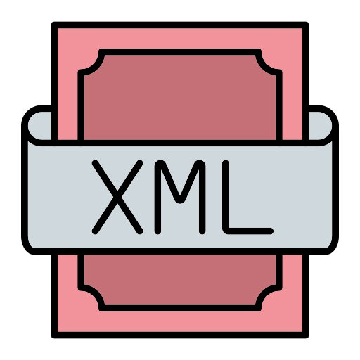 xml Generic Outline Color Ícone