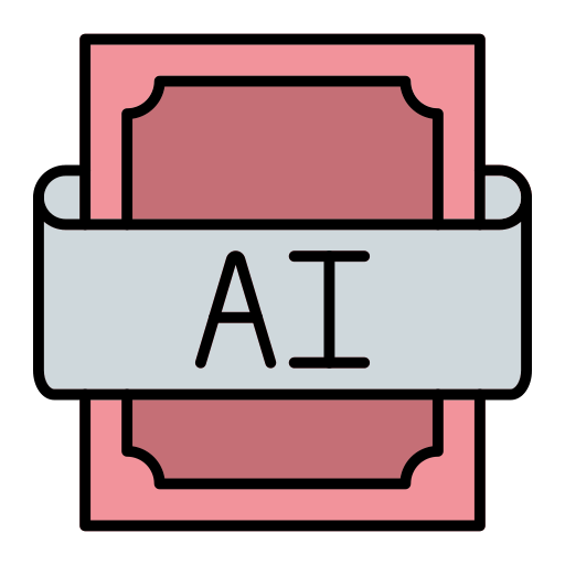 ai Generic Outline Color icon