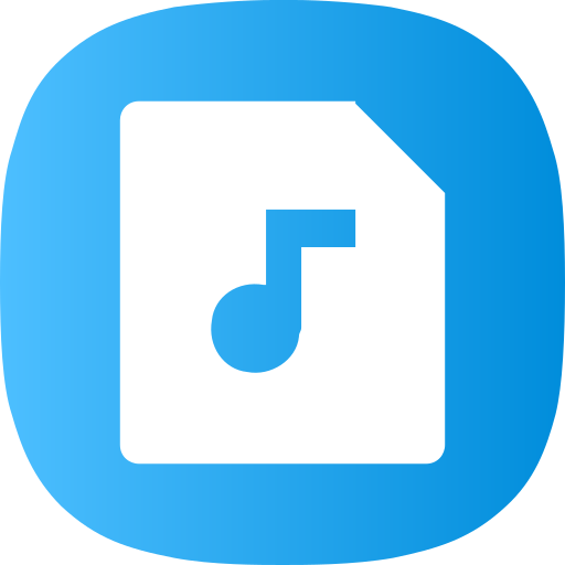 musik Generic Flat Gradient icon