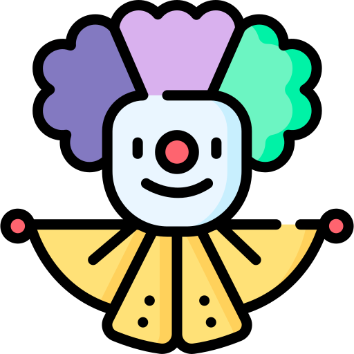 Clown Special Lineal color icon