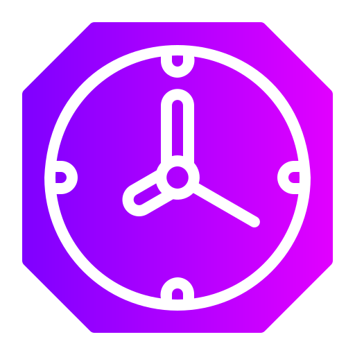 uhr Generic Flat Gradient icon