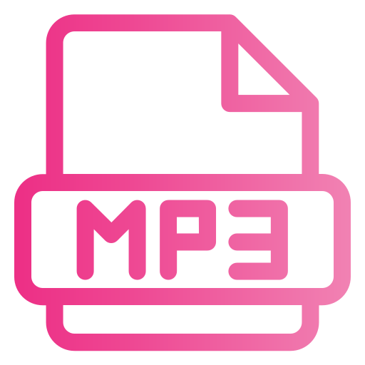 mp3 Generic Gradient icon