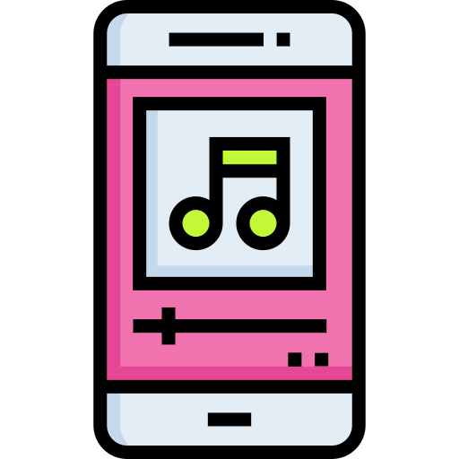 musik Detailed Straight Lineal color icon