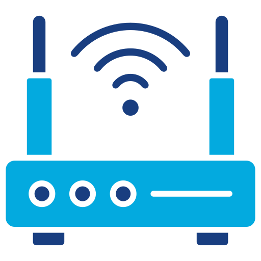 connessione wifi Generic color fill icona