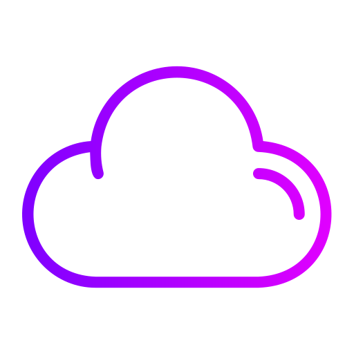 Cloudy Generic Gradient icon